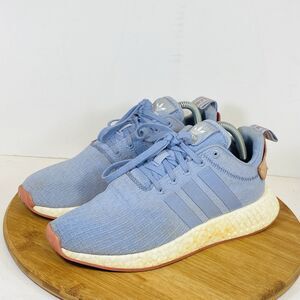 Adidas NMD R2 Running Shoes Women's Size 8.5 B22695 Pale Blue